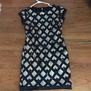 Eliza j size 0 sequin dress